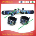 imprinting silicone wristbands with adjustable size
